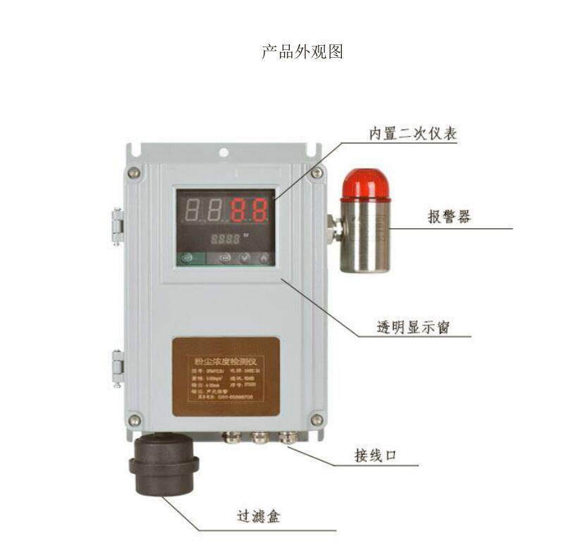 AIFLI-DFM-TZ生產(chǎn)車間粉塵檢測儀報(bào)警型